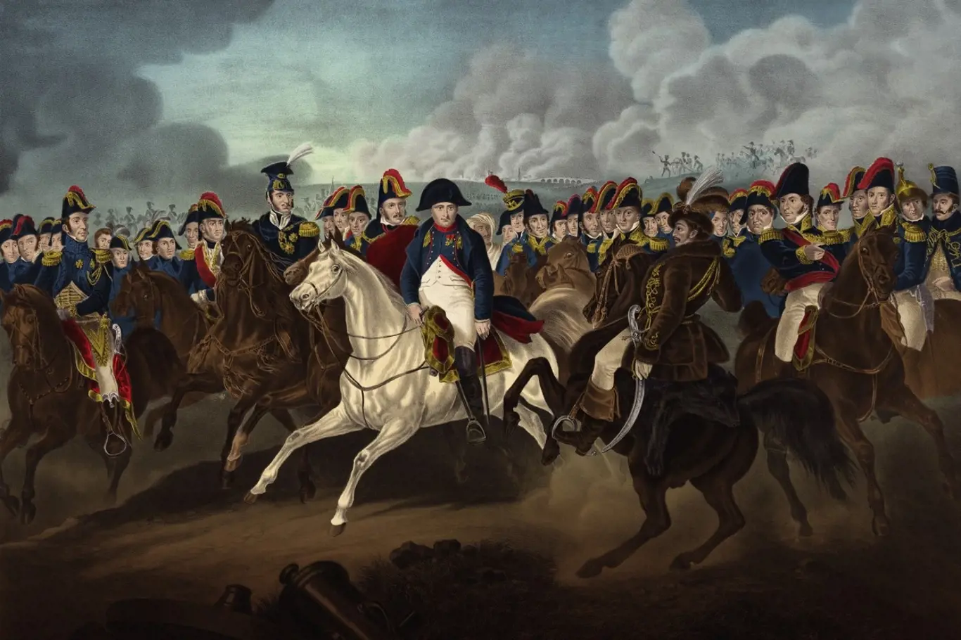 Napoleon se svými generály