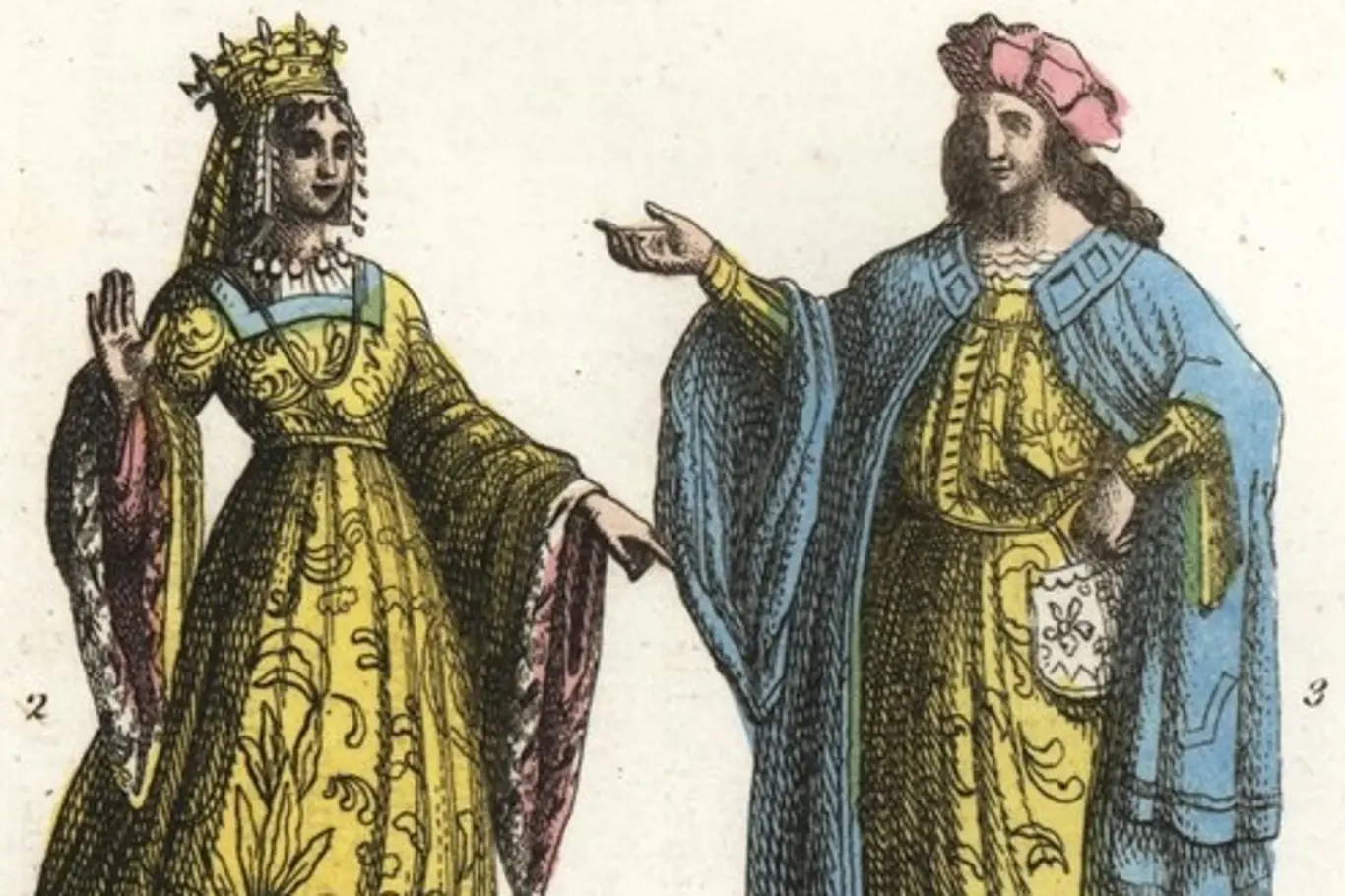 Jindřich VI. a jeho manželka Markéta z Anjou