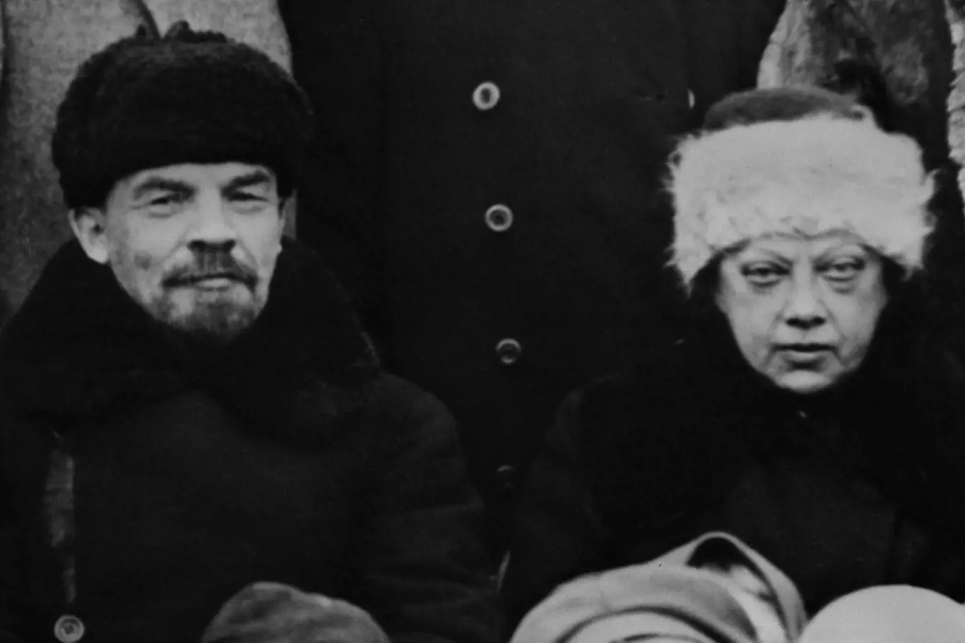 V.I. Lenin a Naděžda Krupská