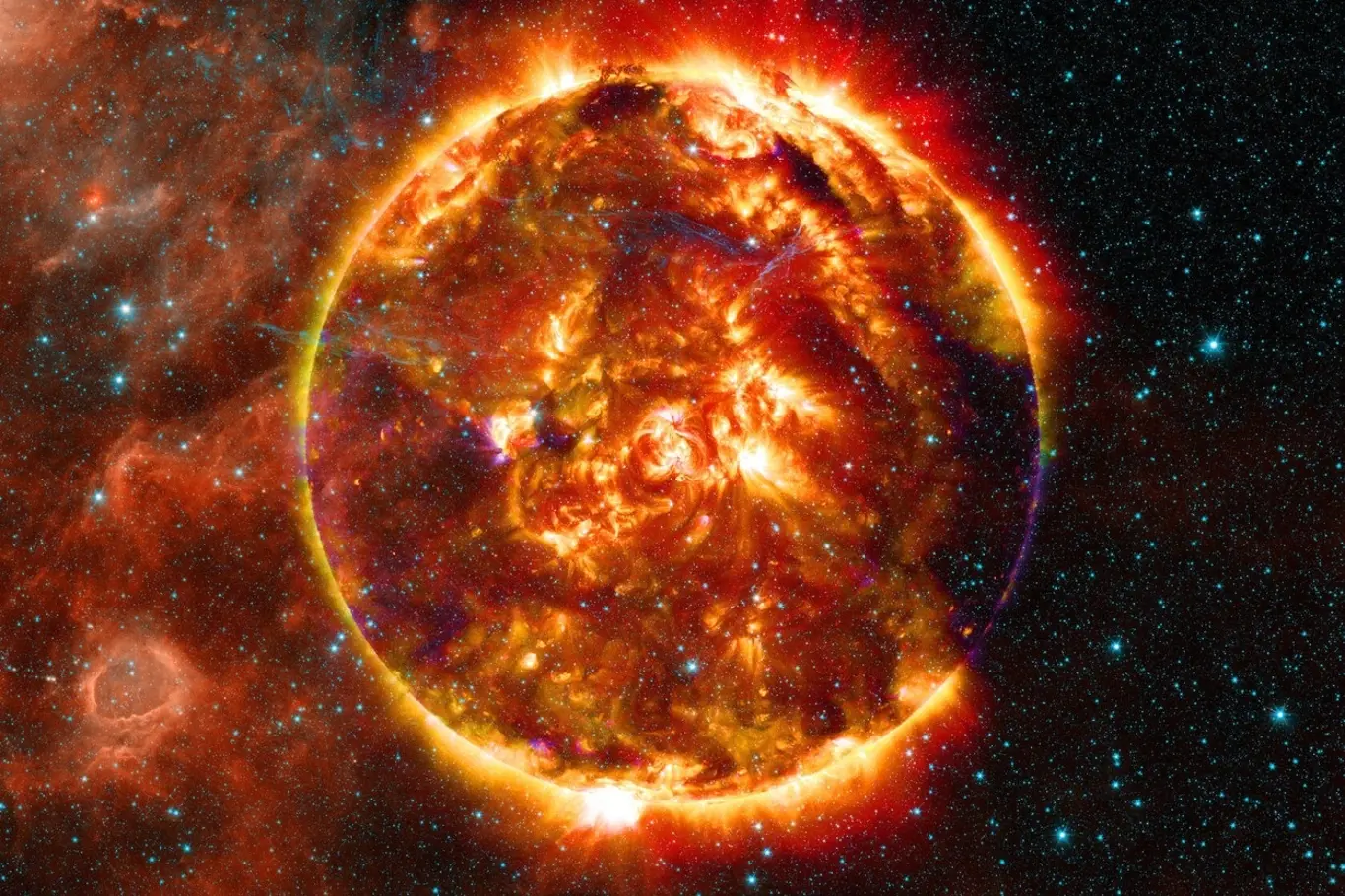 Metuzalémskou hvězdu tvoří jen vodík a hélium.