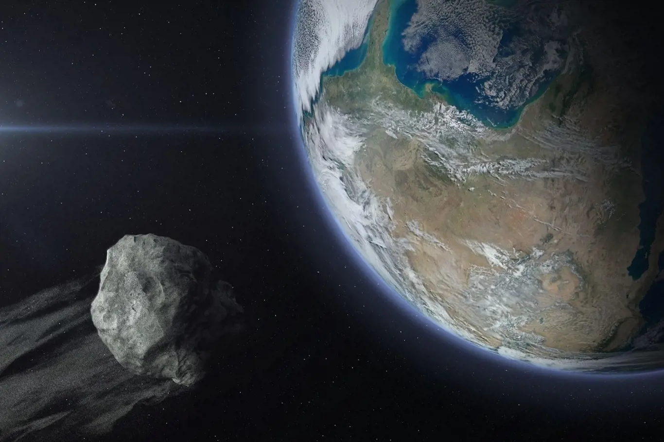 1. dubna se k Zemi přiblíží potenciálně nebezpečný asteroid.