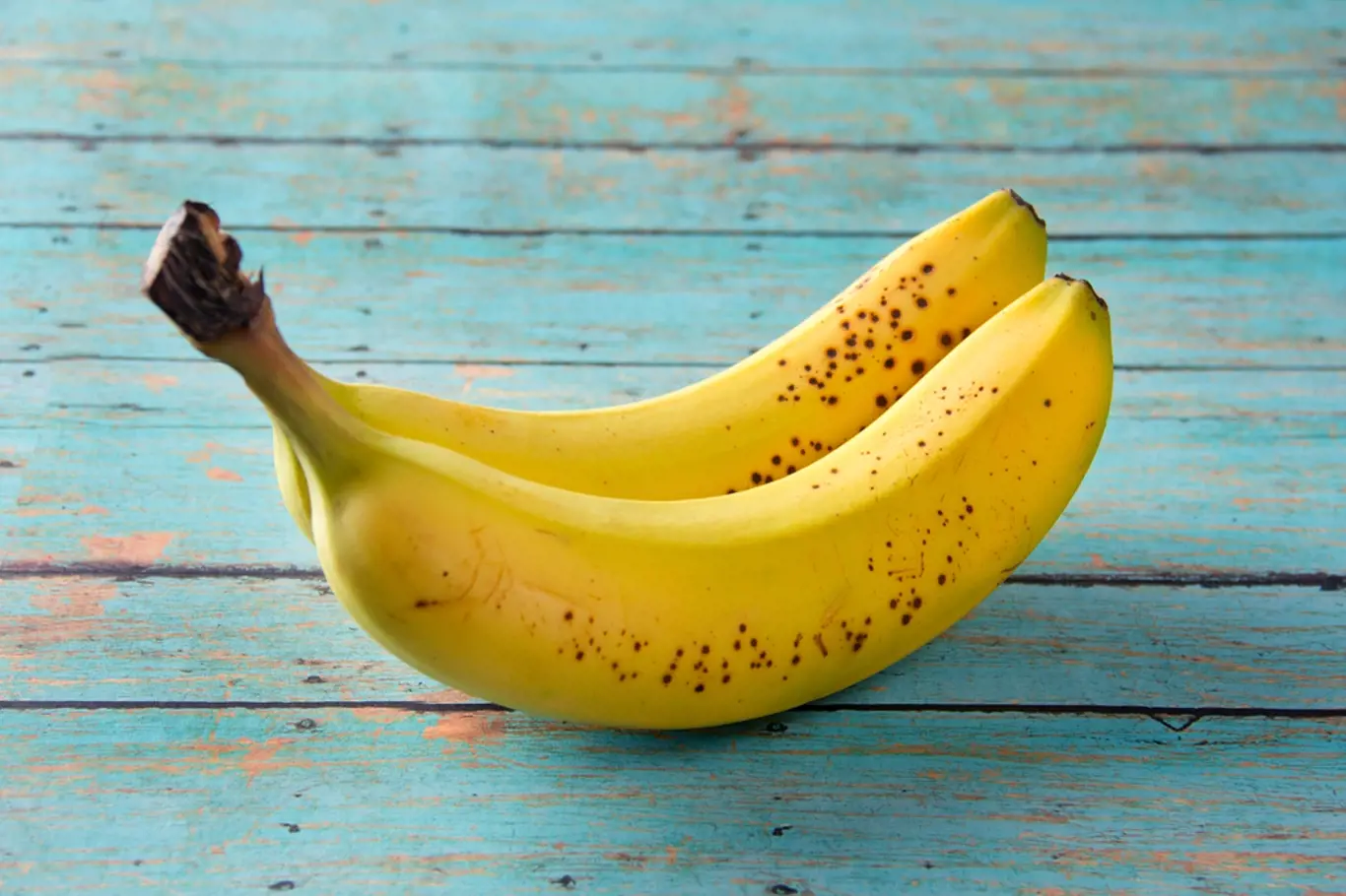 Nejchutnější jsou plně vyzrálé banány.