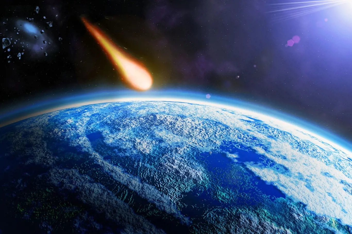 Jak velké je riziko pádu obřího meteoritu na Zemi?