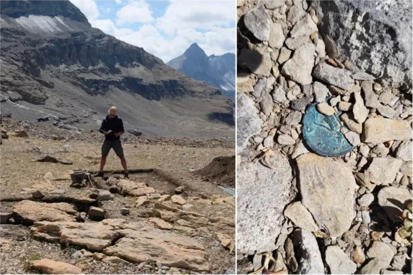 V Alpách byla na odlehlém místě nalezena podivná mince