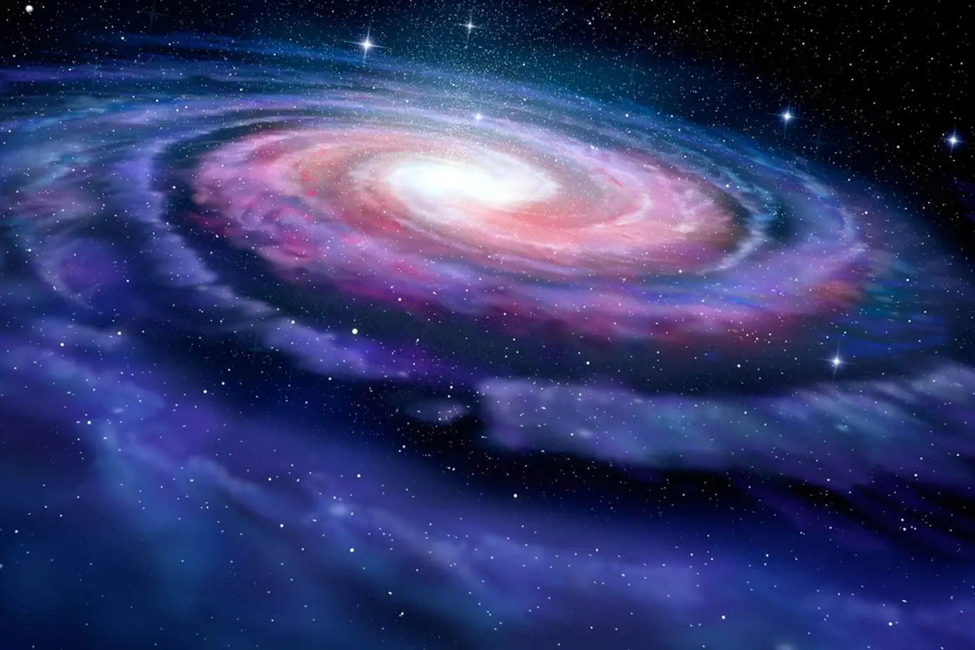 Mléčná dráha se srazí s jinou galaxií dříve