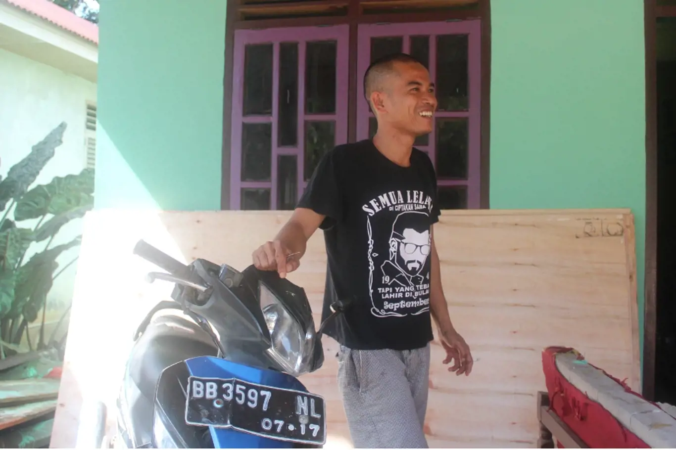 Josua Hutagalung, čtyřiatřicetiletý muž z provincie Severní Sumatra