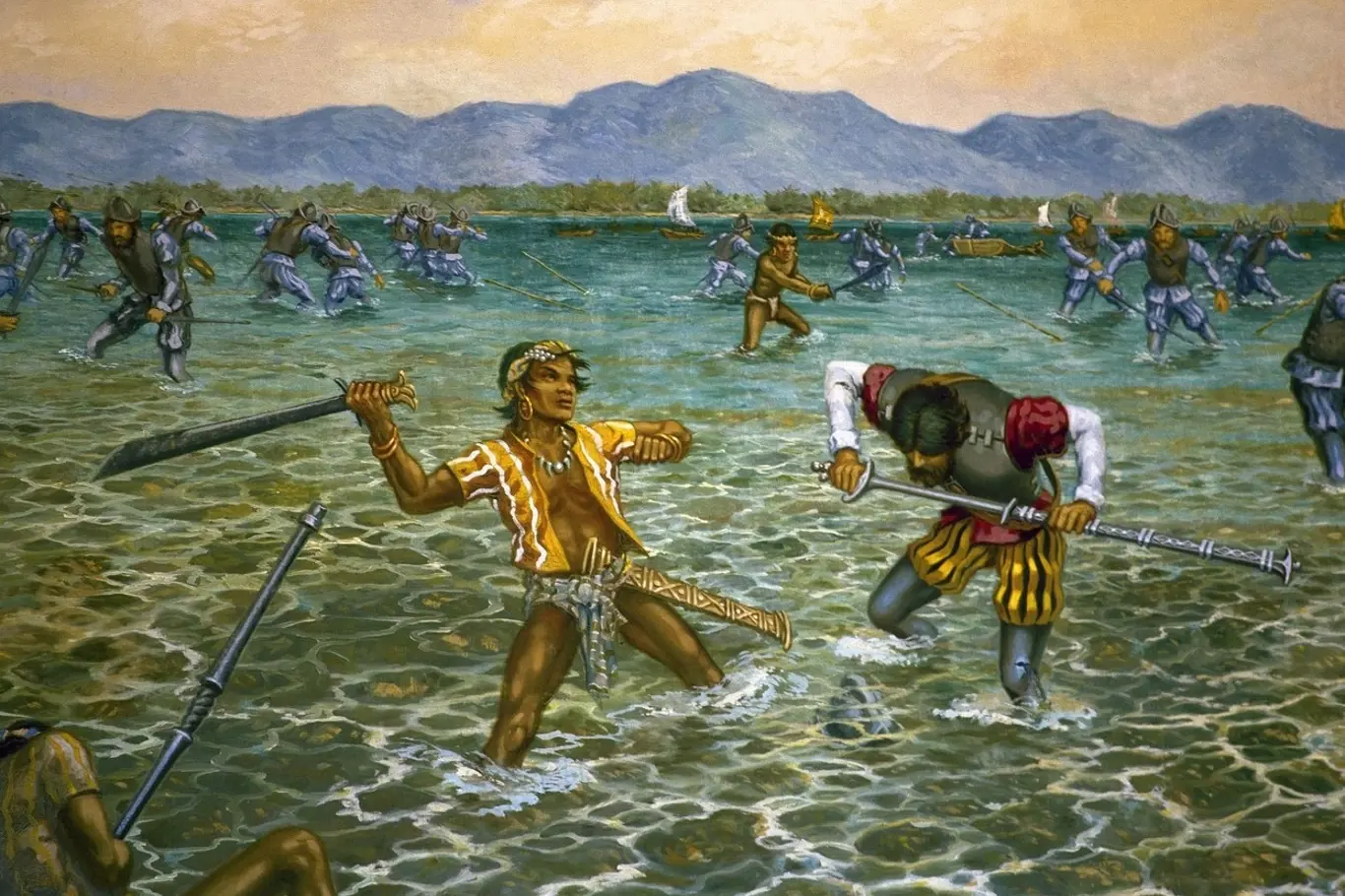 Střety s piráty byly na Filipínách časté.
