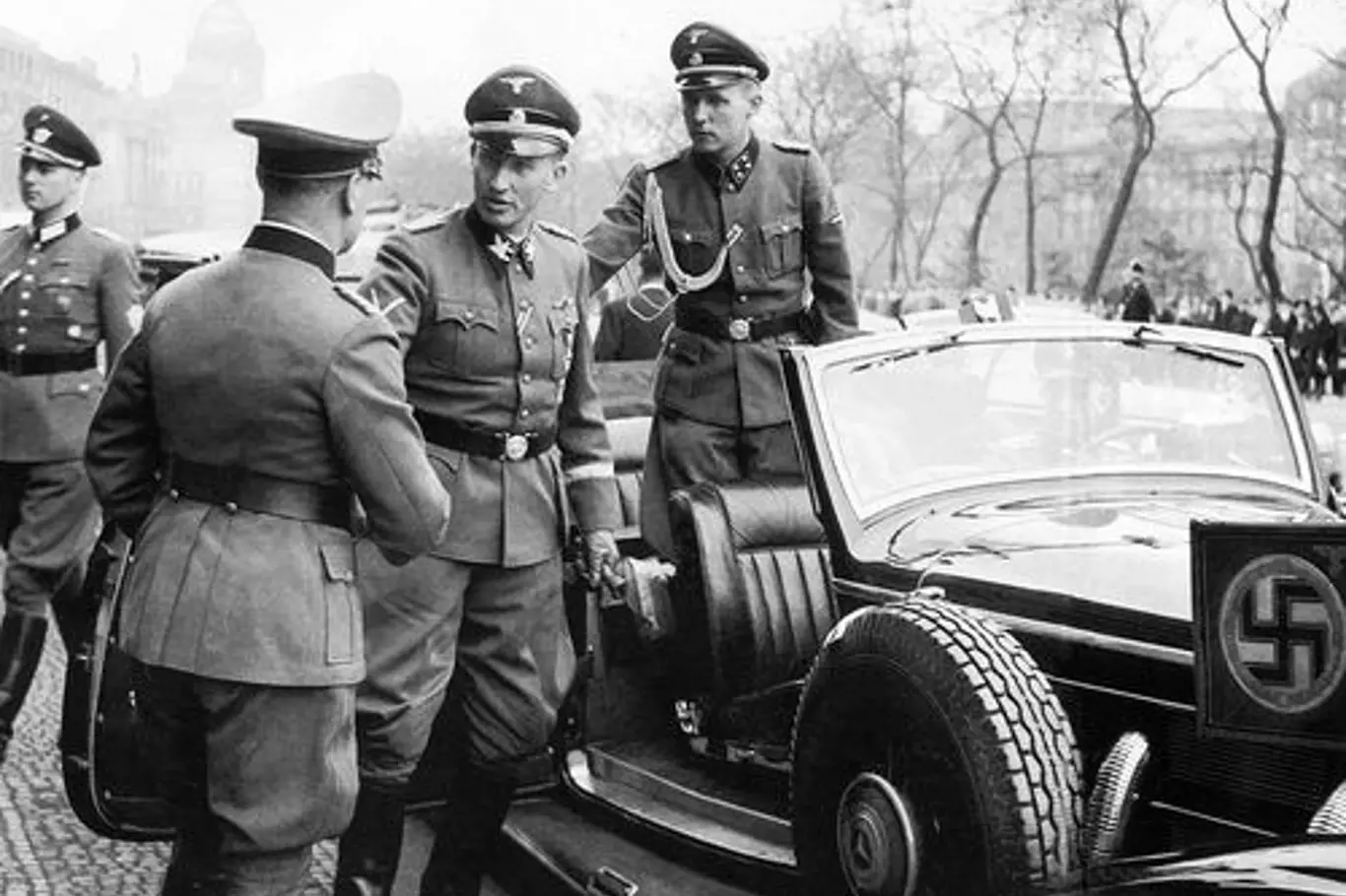 Reinhard Heydrich v ulicích Prahy