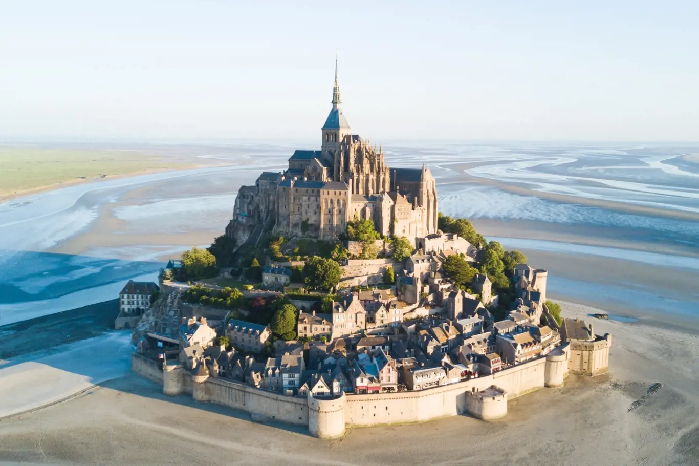Mont Saint Michel, Normandie, Francie
