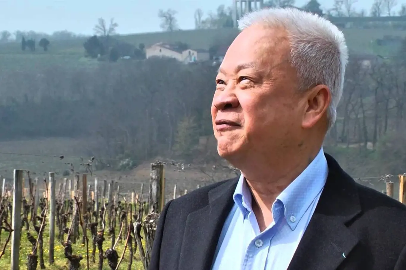 Čínský milardář Peter Kwok vlastní ve Francii řadu vinic.