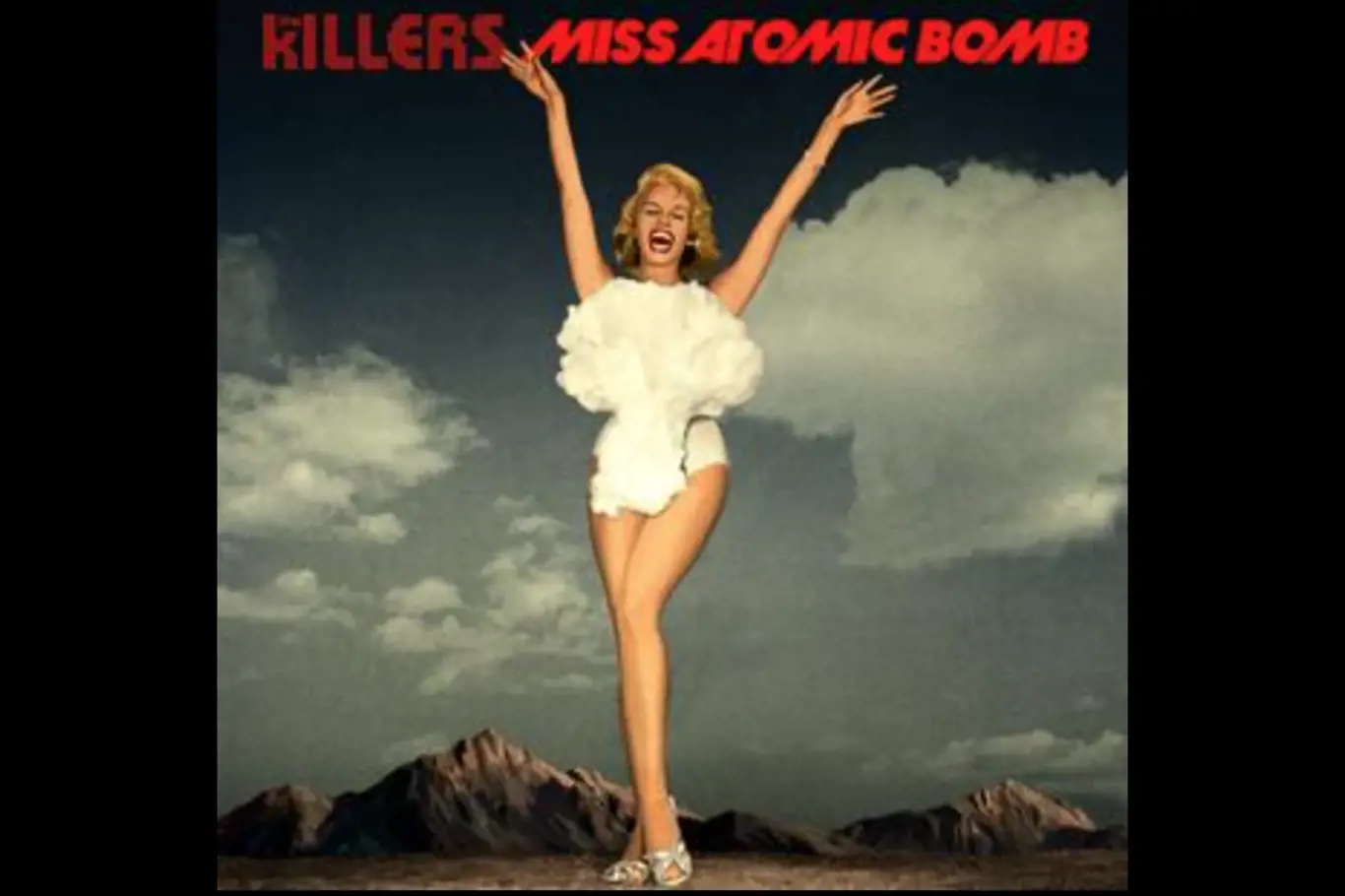 Plakát k soutěži Miss atomová bomba