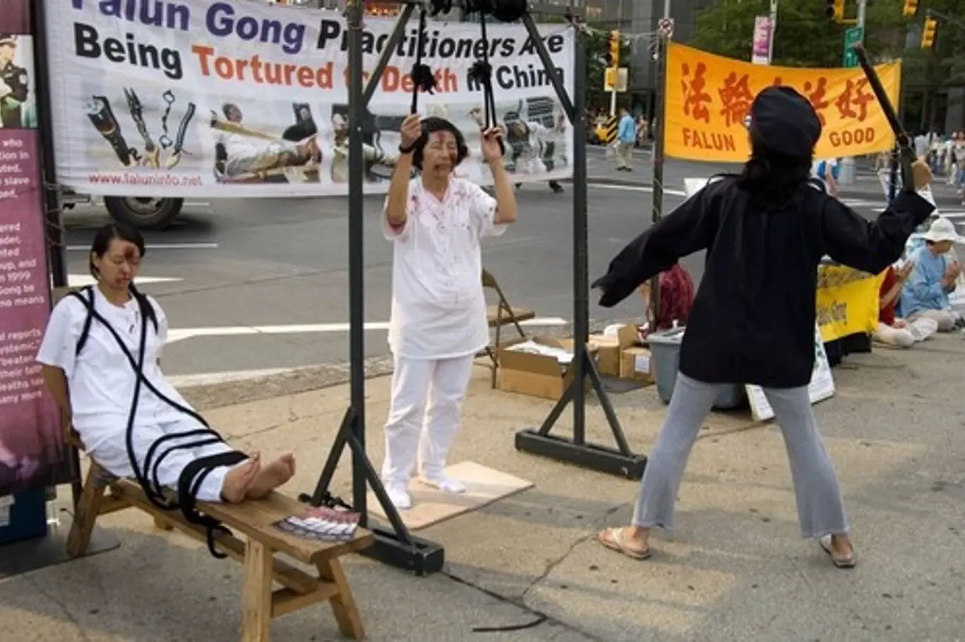 Prostesty proti mučení v čínských věznicích
