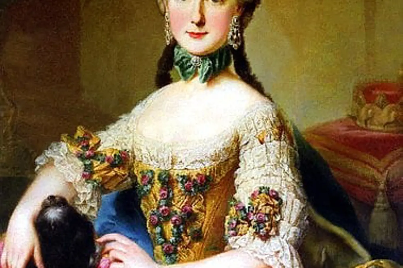 Marie Antoinetta byla pohledná žena.