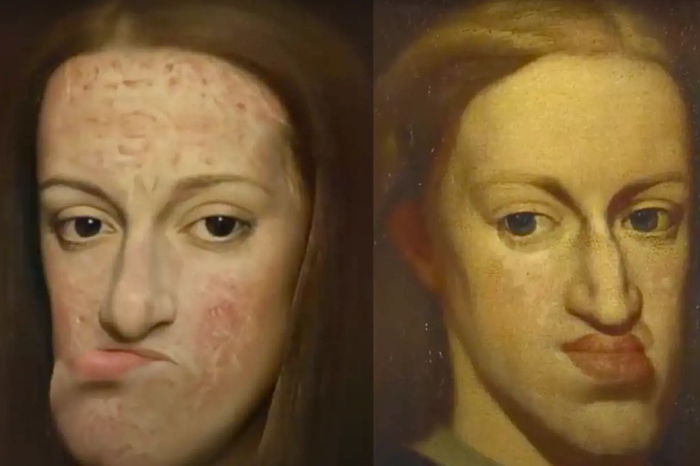 Rekonstrukce tváře španělského krále Karla II. Habsburského