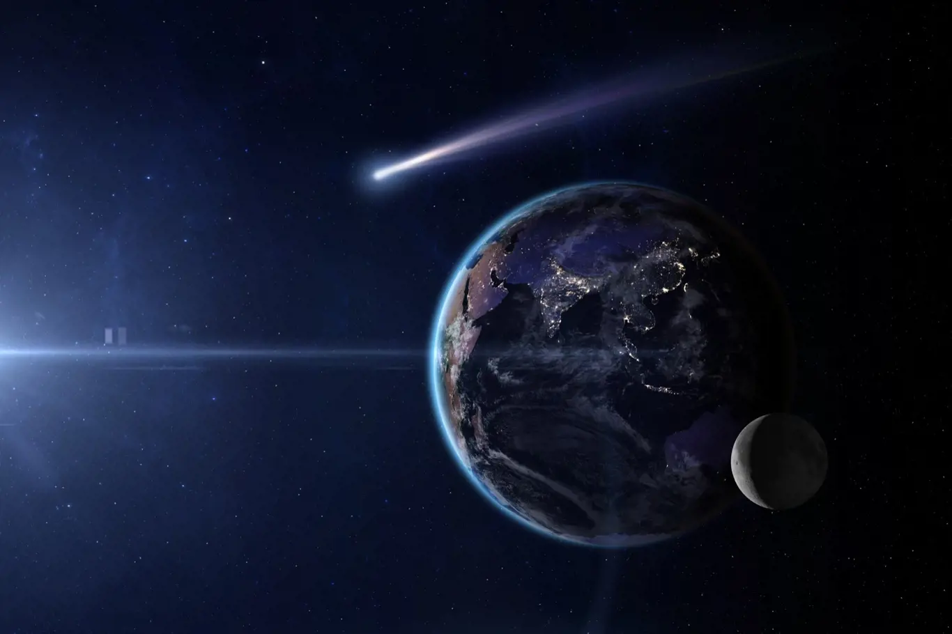 K Zemi se blíží obrovská kometa