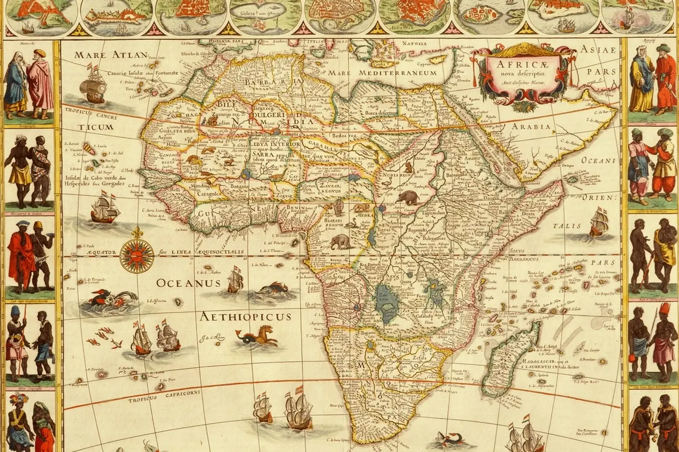 afrika, mapa