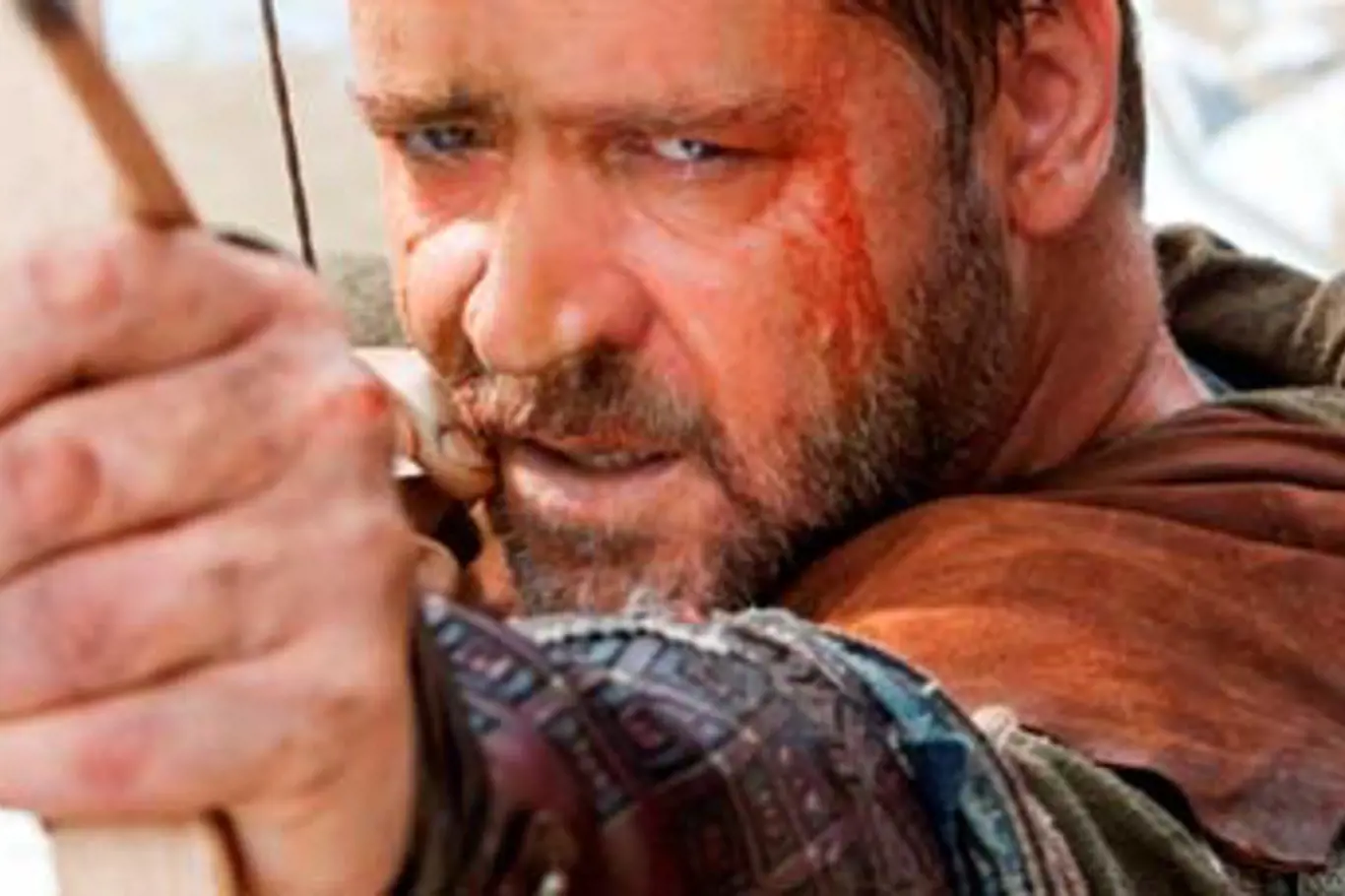 V nejnovější filmové verzi příběhu Robina Hooda si zahrál Russell Crowe
