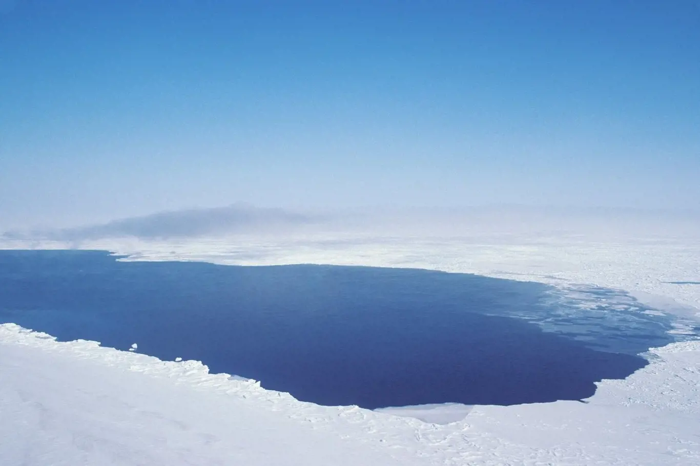 Trhlina v Antarktidě