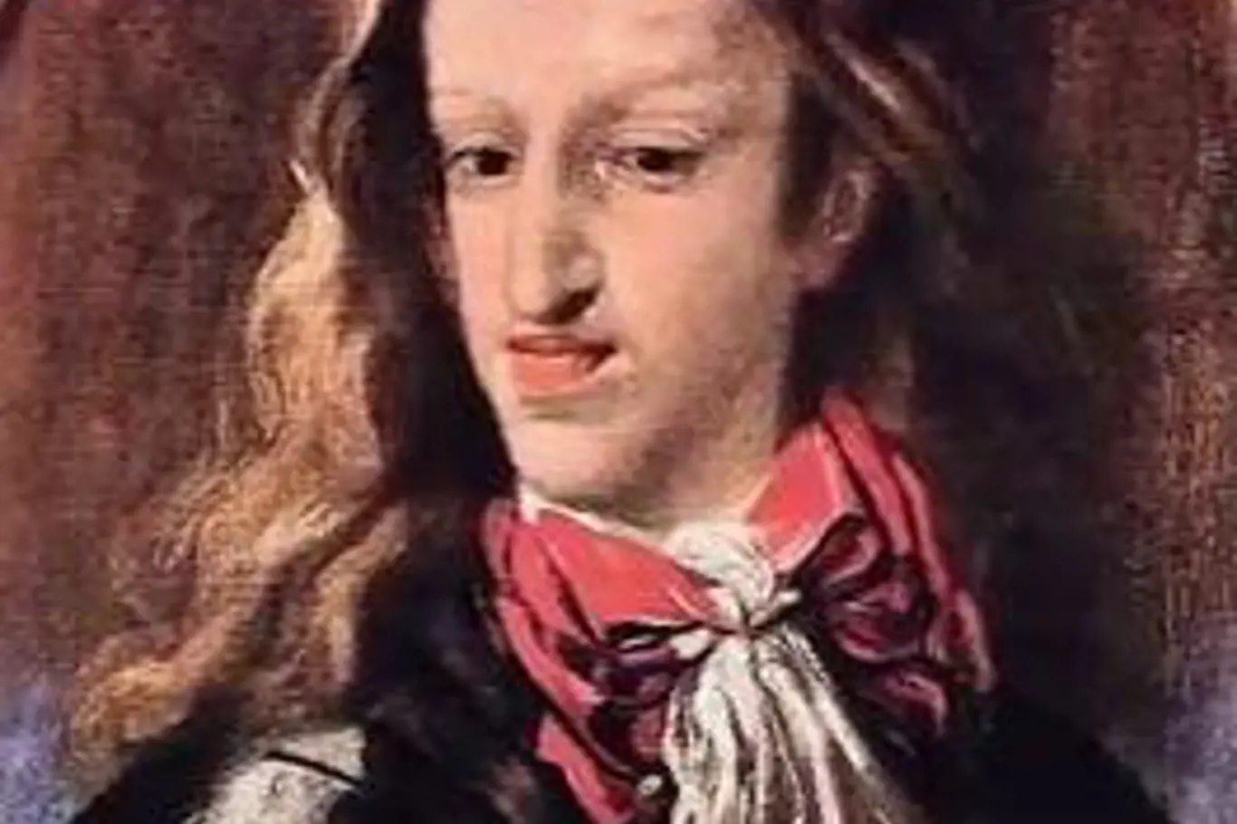 Karel II. Poslední Habsburk na španělském trůně trpěl vážnými deformacemi.