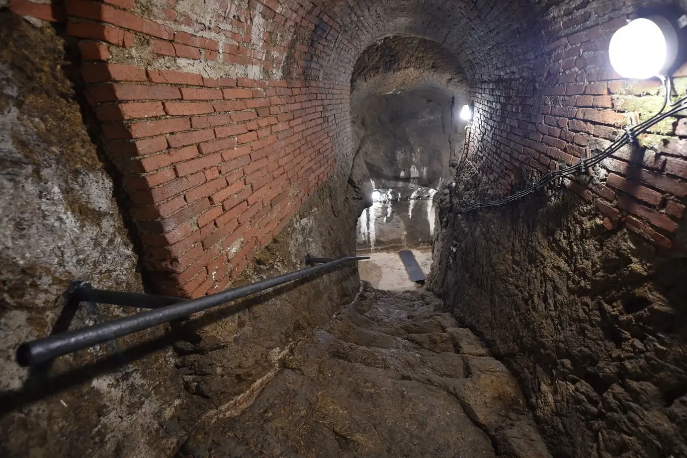 Nejznámější z chodeb jihlavského podzemí je tajemná Svítivka (ilustrační foto)