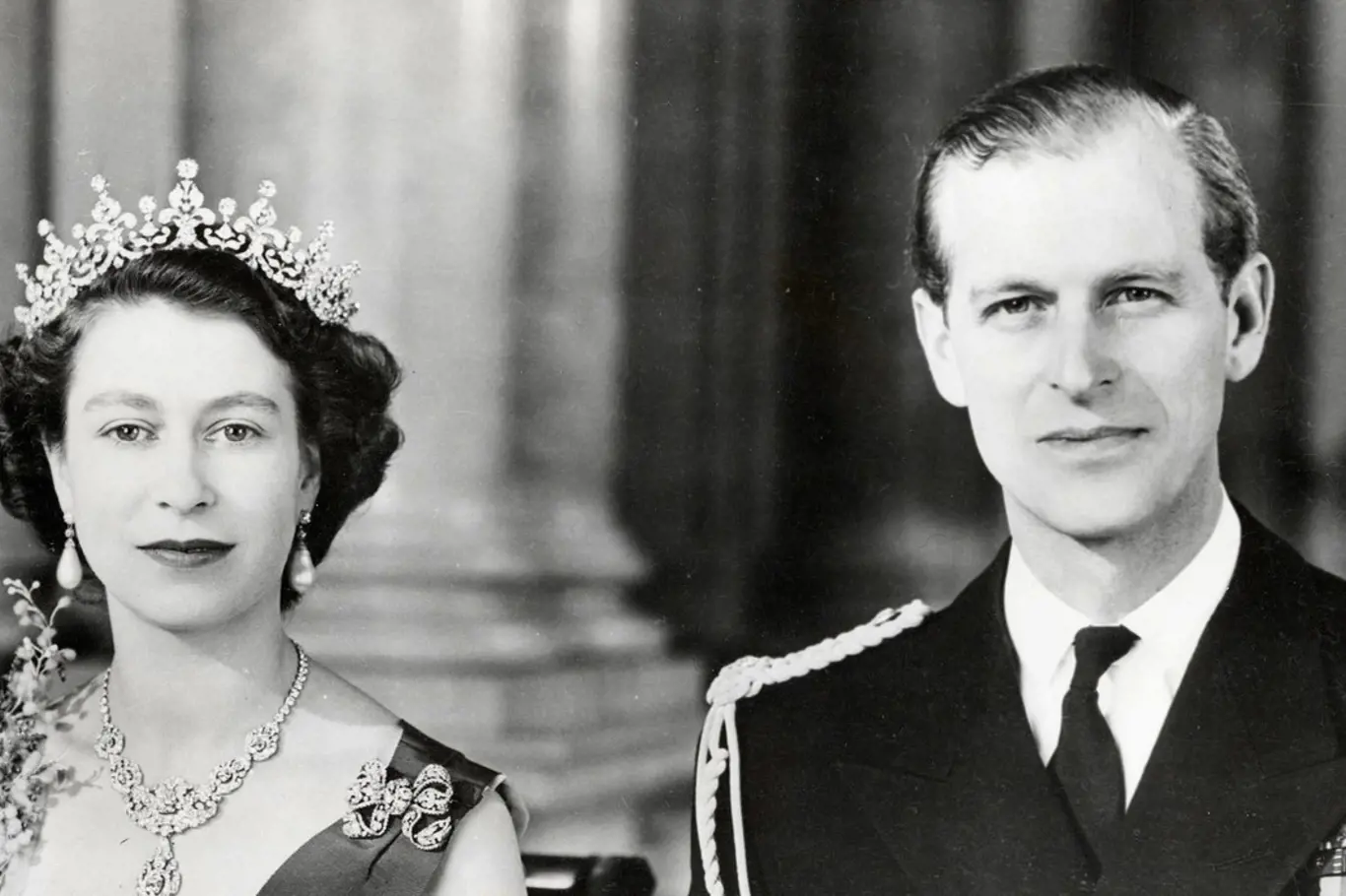 Princ Philip a královna Alžběta II.