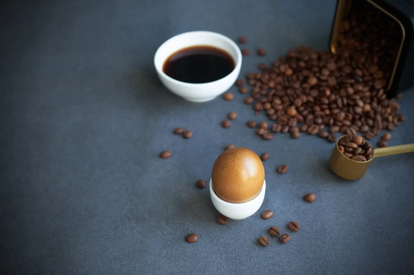 káva vejce
