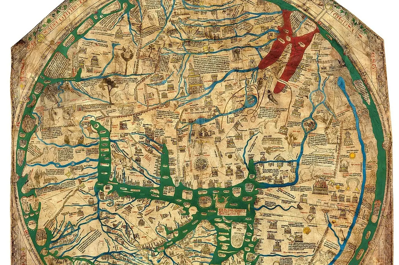 Herefordská mapa