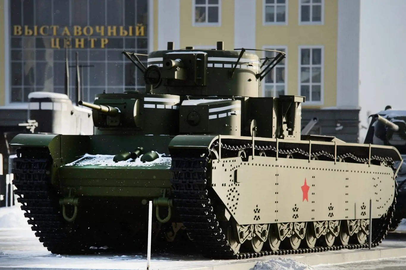 Replika sovětského tanku T-35