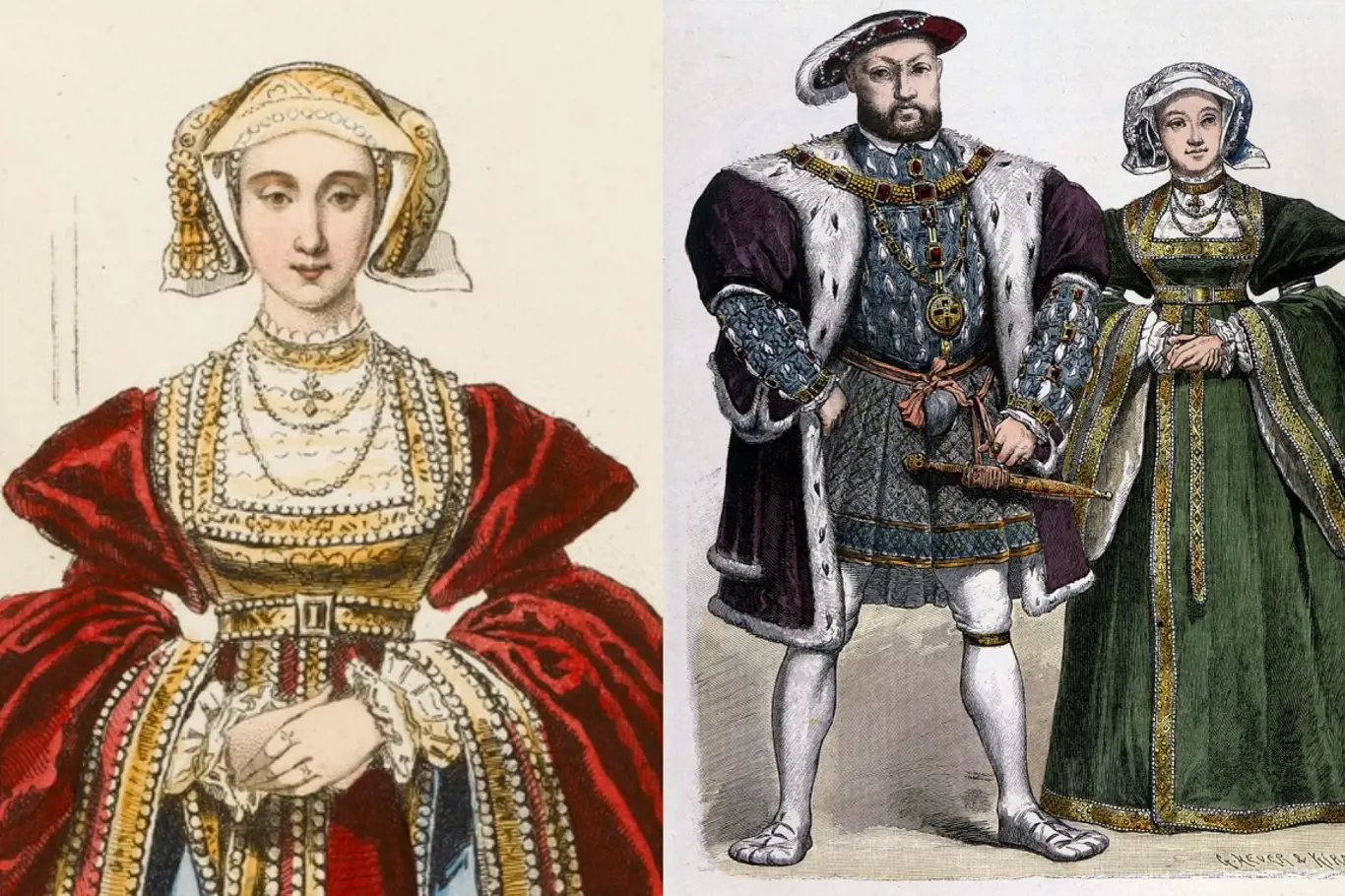 Anna Klevská a Jindřich VIII.