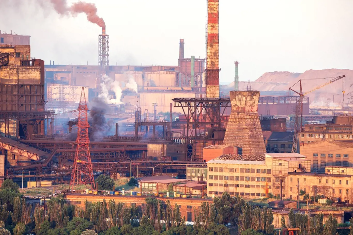 Průmysl na Ukrajině: v lepším případě zastaralý, v horším zkrachovalý.
