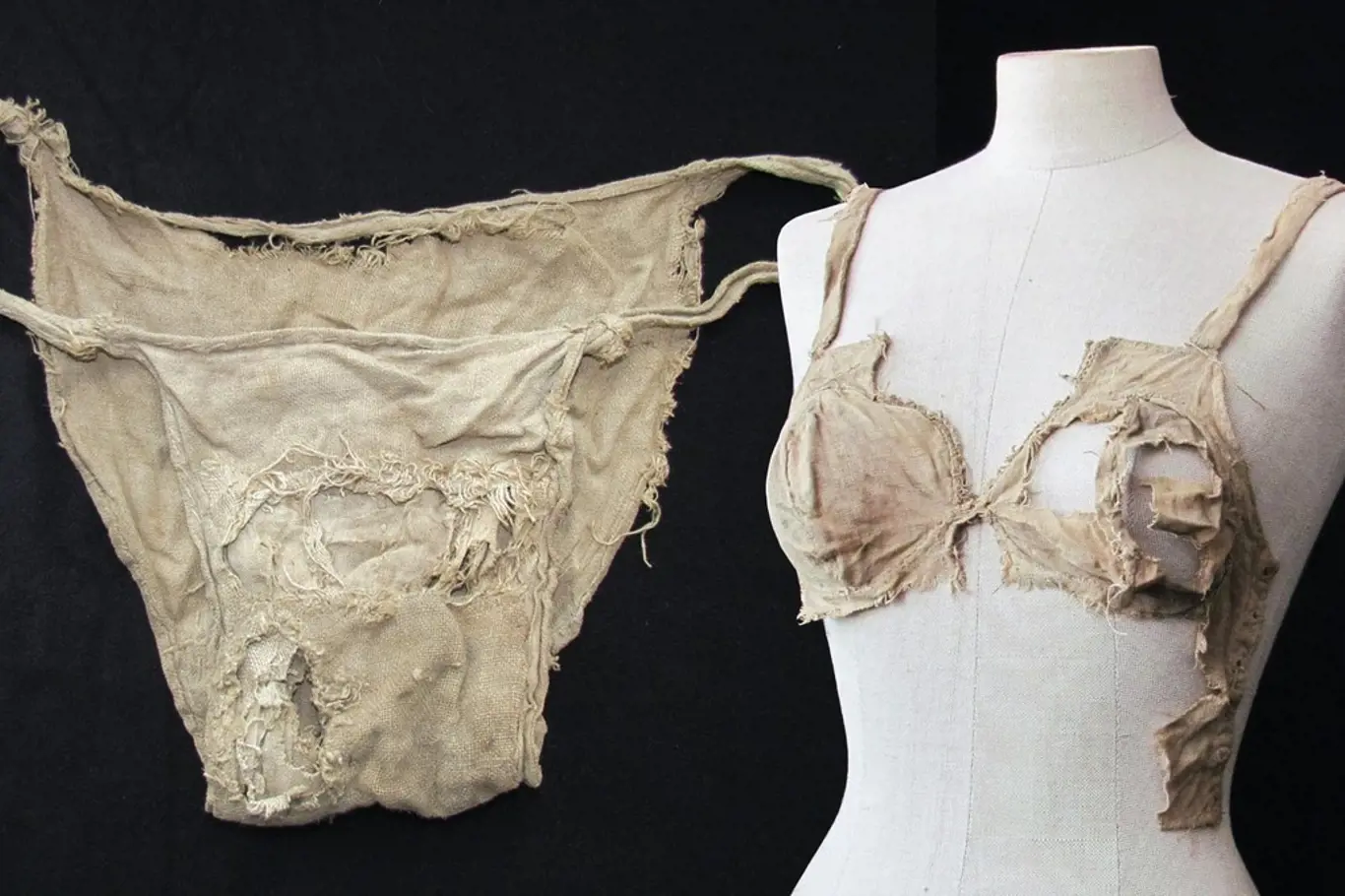 Dámské spodní prádlo z doby před 500 lety