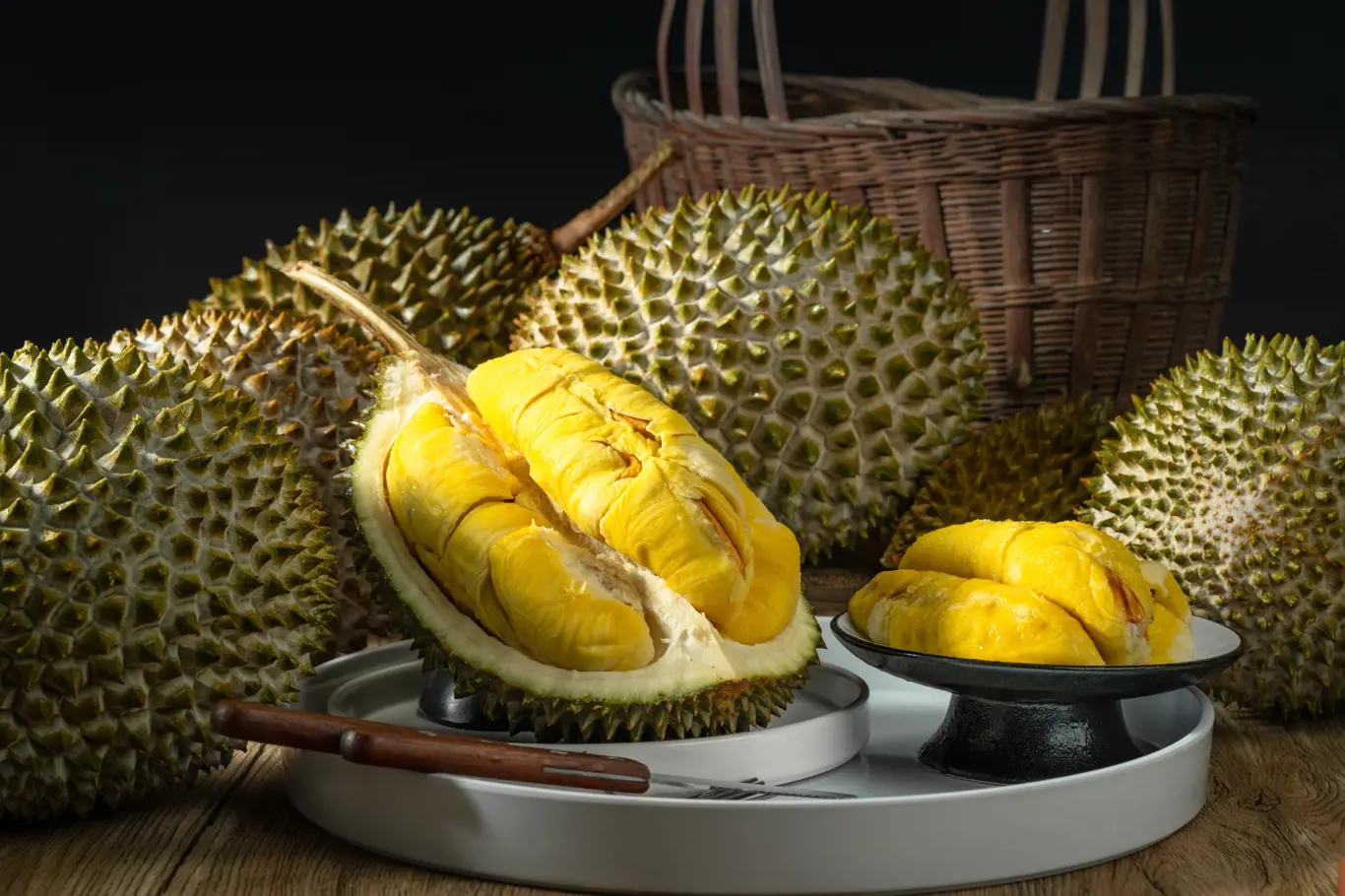 Na čem roste durian?