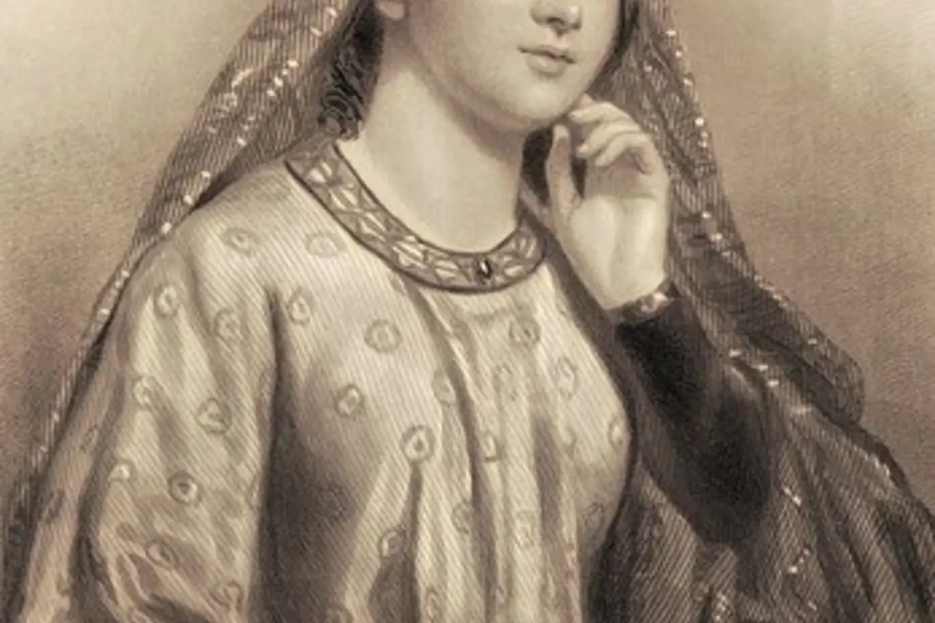 Anglická královna Berengarie Navarrská