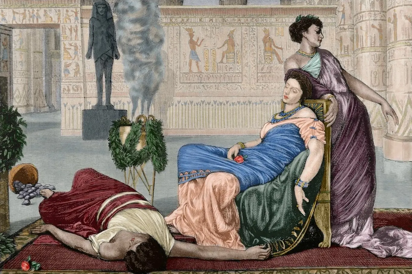Smrt královny Kleopatry