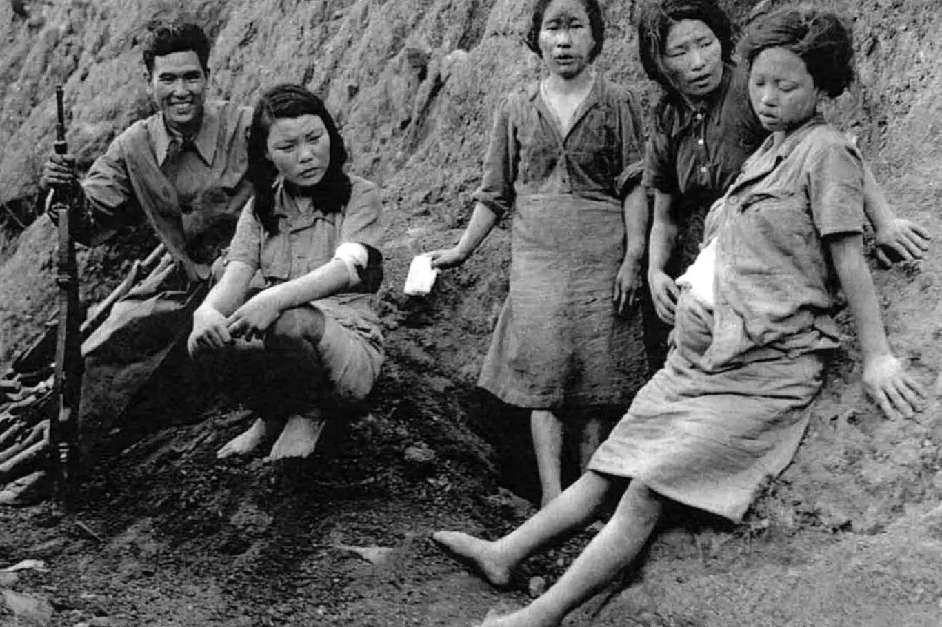 Comfort women sloužily k potěšení japonských vojáků.