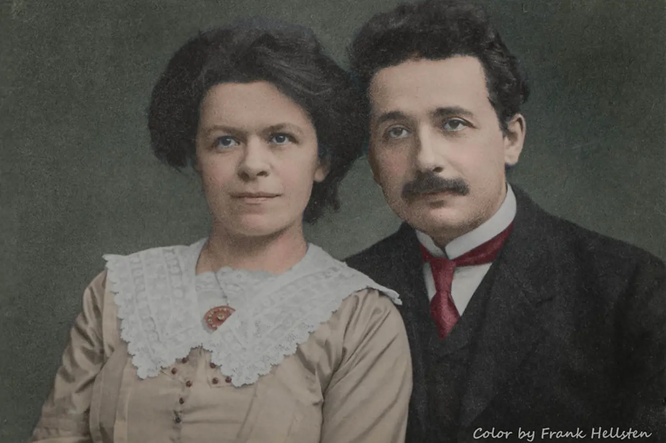 Albert Einstein and Mileva Einstein-Marić (1912)