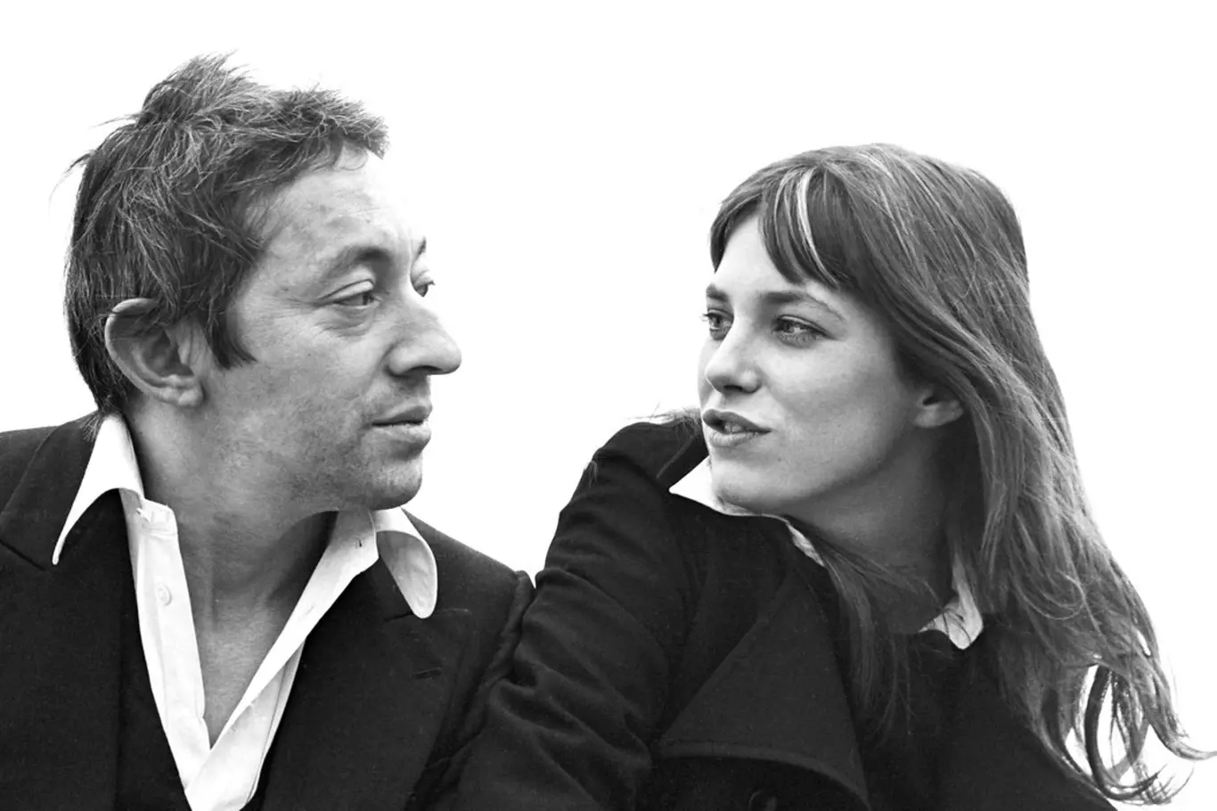 Jane Birkin a Serge Gainsbourg tvořili pár několik dlouhých let. 