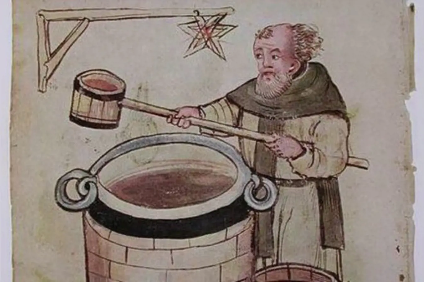 Víno bylo ve středověku považováno za zdravý nápoj.