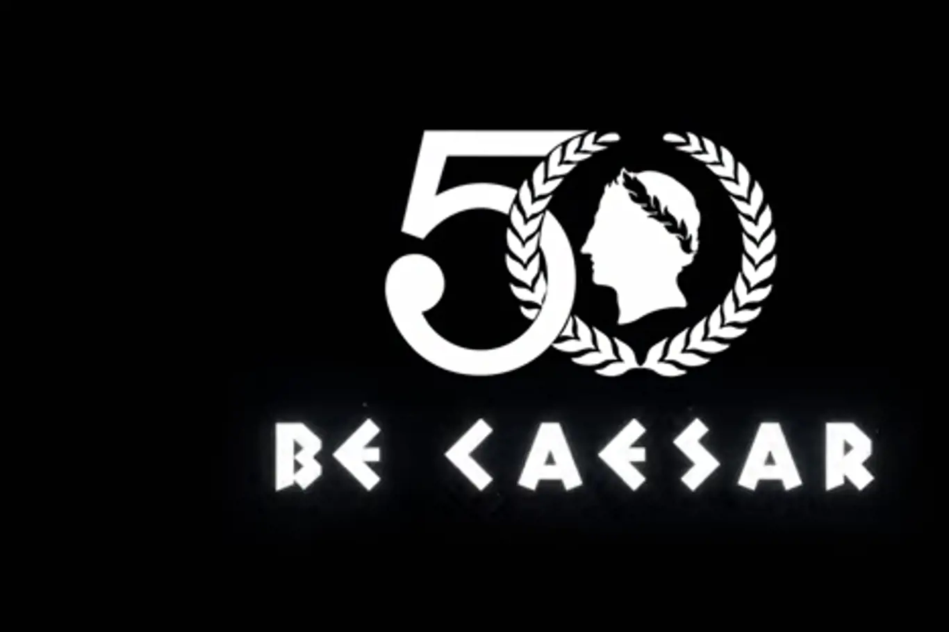 Logo 50. výročí Caesar's Palace