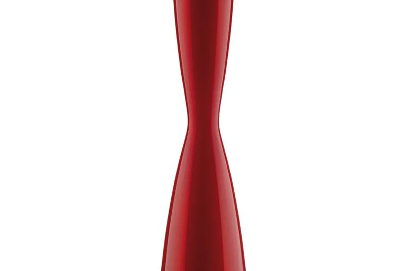 Ve vysokých úzkých a efektně nasvětlených výklencích vynikne dvojice červených váz: širší Florentine je vysoká 26 cm (cena 1 654 Kč), užší Solitaire 25 cm (cena 1 095 Kč) Tvarově příbuzné skleněné vázy z jasně červeného skla prodává www.evasolo.cz ...