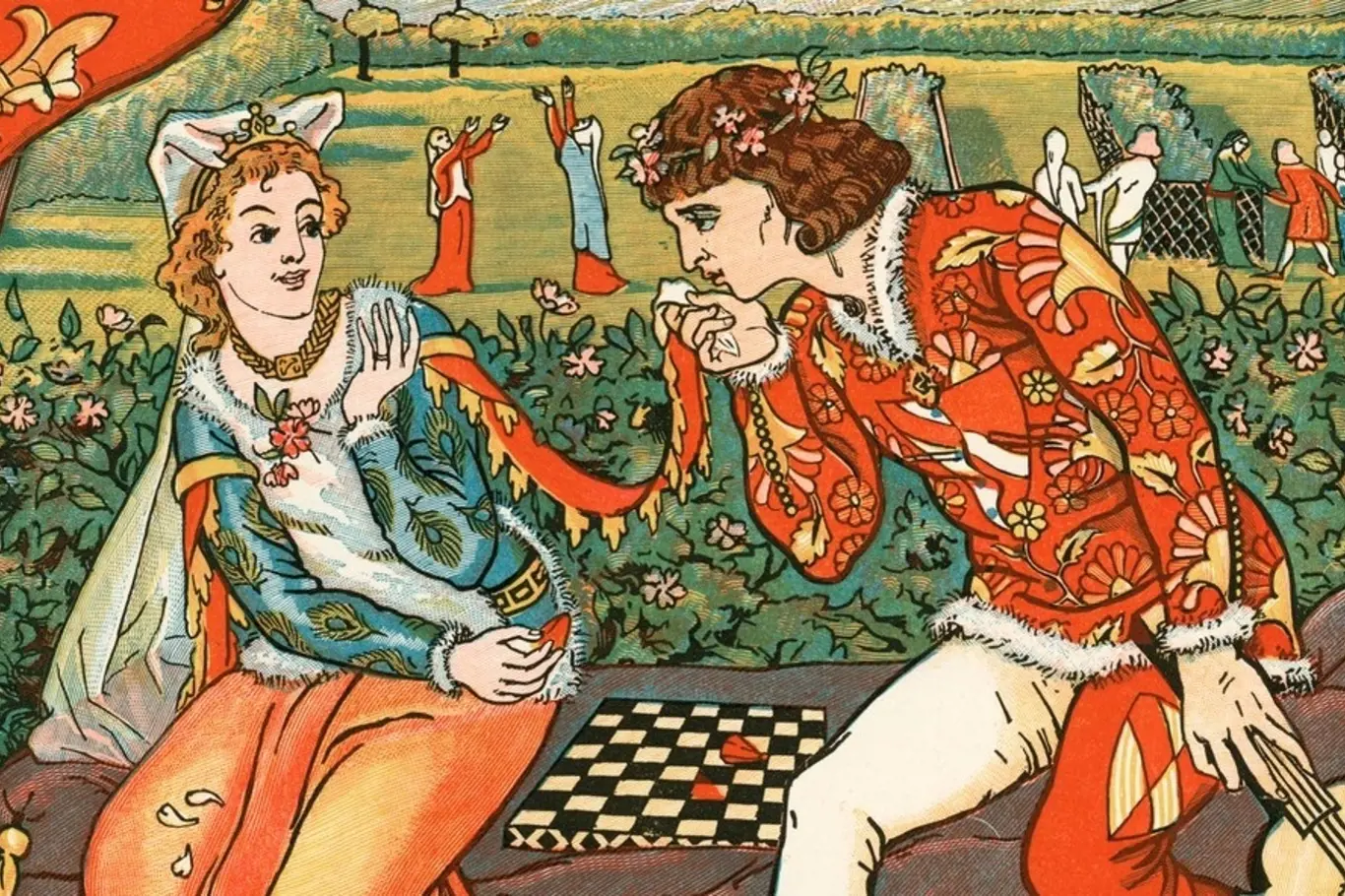 Platonická láska byla ve středověku ceněna.