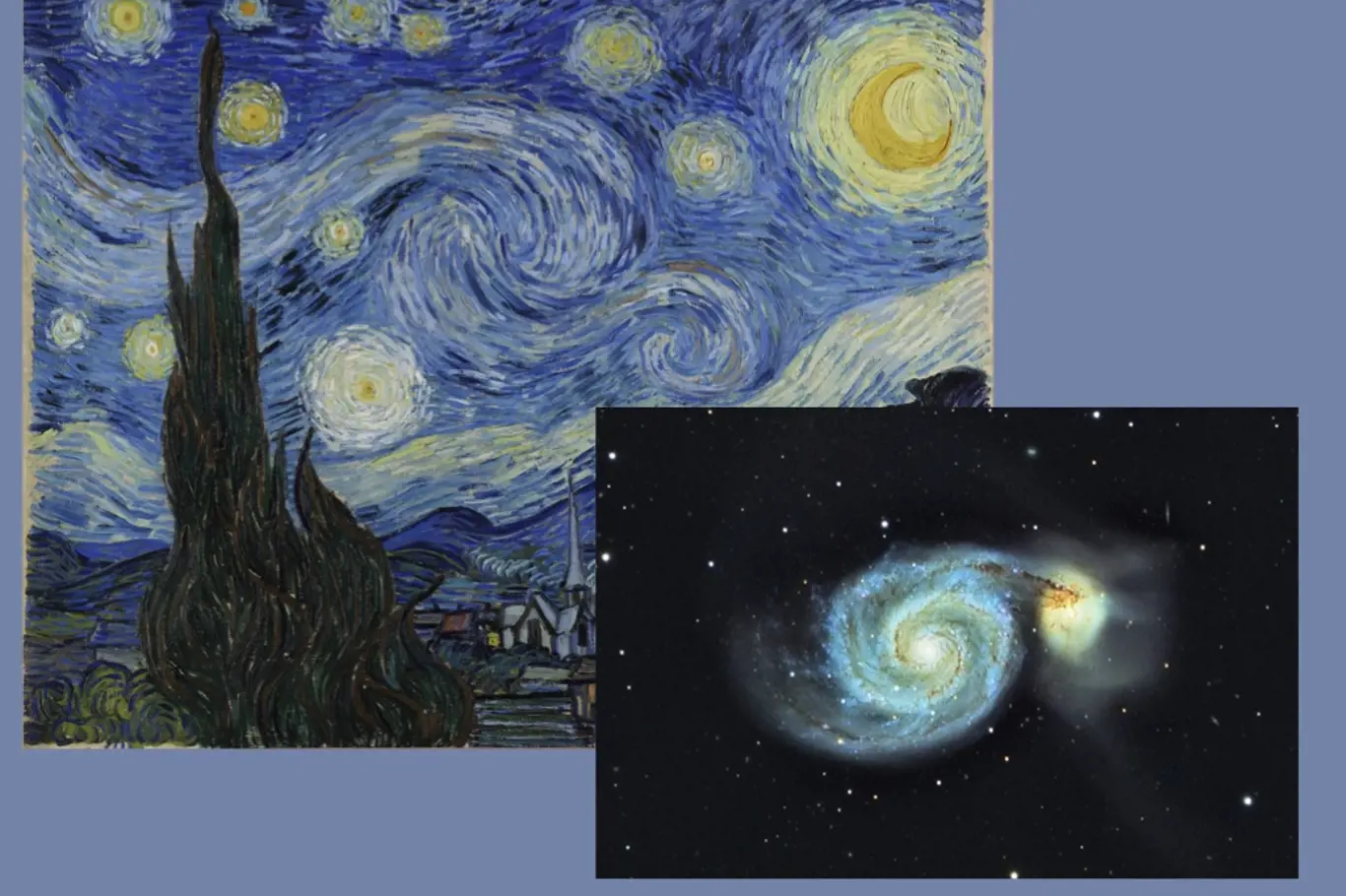 Van Goghův obraz v porovnání s realitou