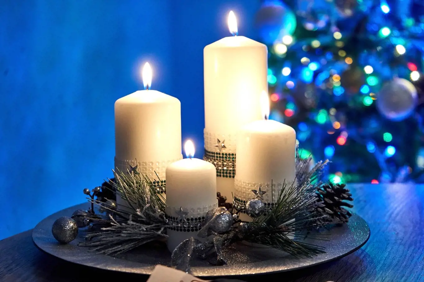 svíčky vánoce