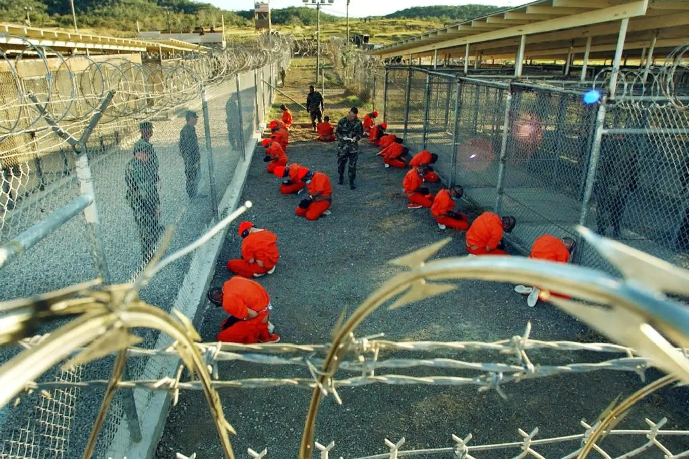 <p>Kontroverzní věznice na Guantánamu </p>

