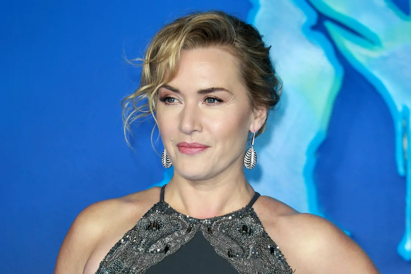 London, United Kingdom - December 06, 2022: Kate Winslet attends the "Avatar: The Way Of Water" World Premiere at Odeon Luxe Leicester Square, England.