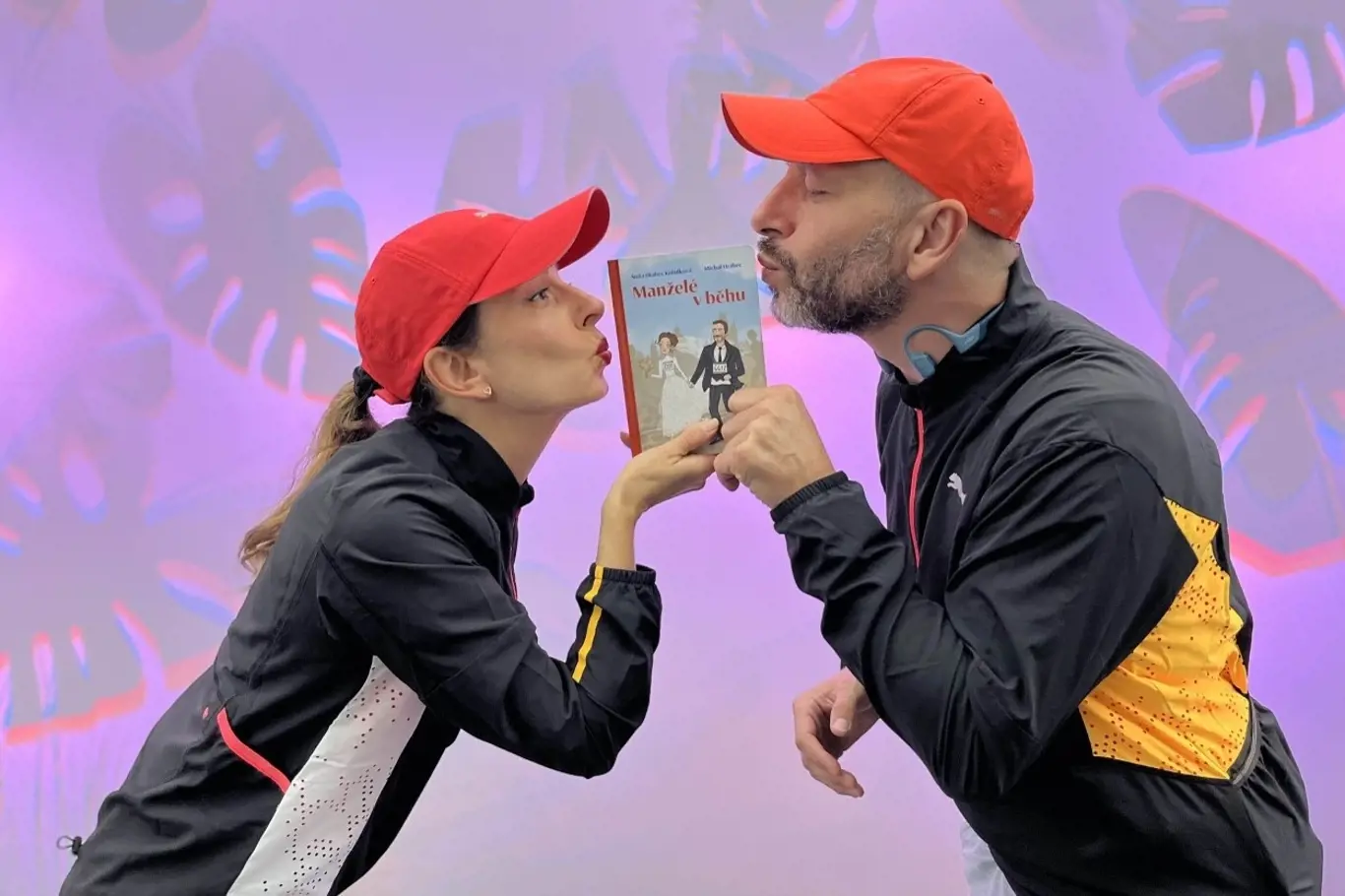 Soňa a Michal vydali knihu Manželé v běhu.