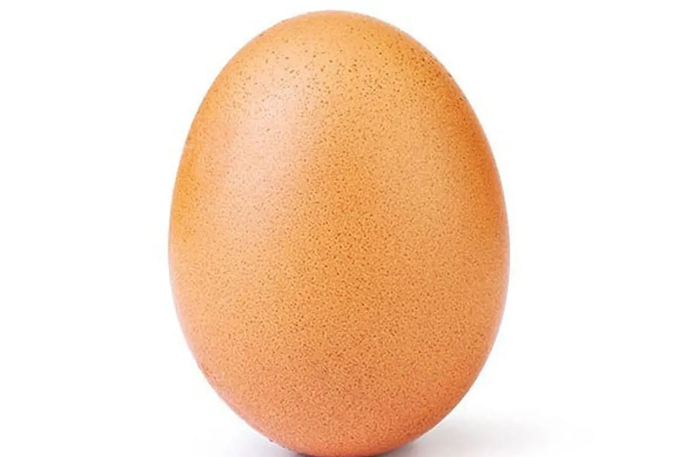 Nejpopulárnějším příspěvkem na instagramu se v lednu 2019 stalo obyčejné vejce