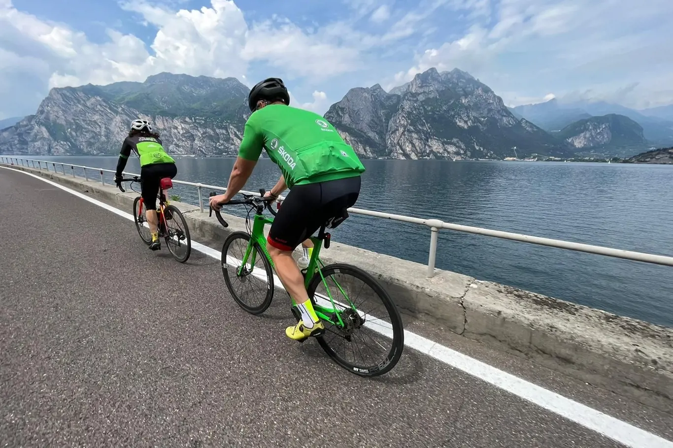Cyklistika u jezera Garda