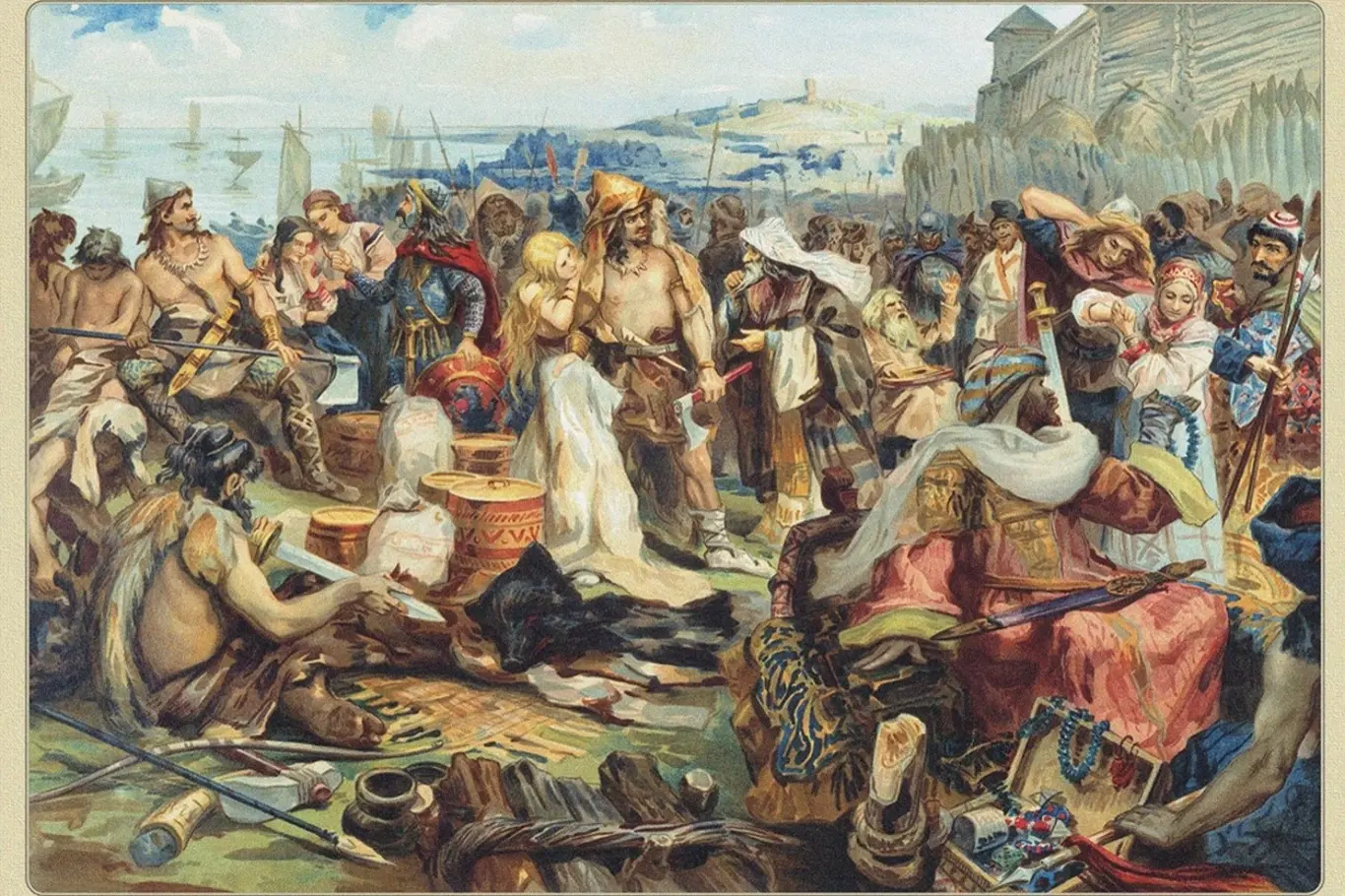 Trh s otroky v raném středověku