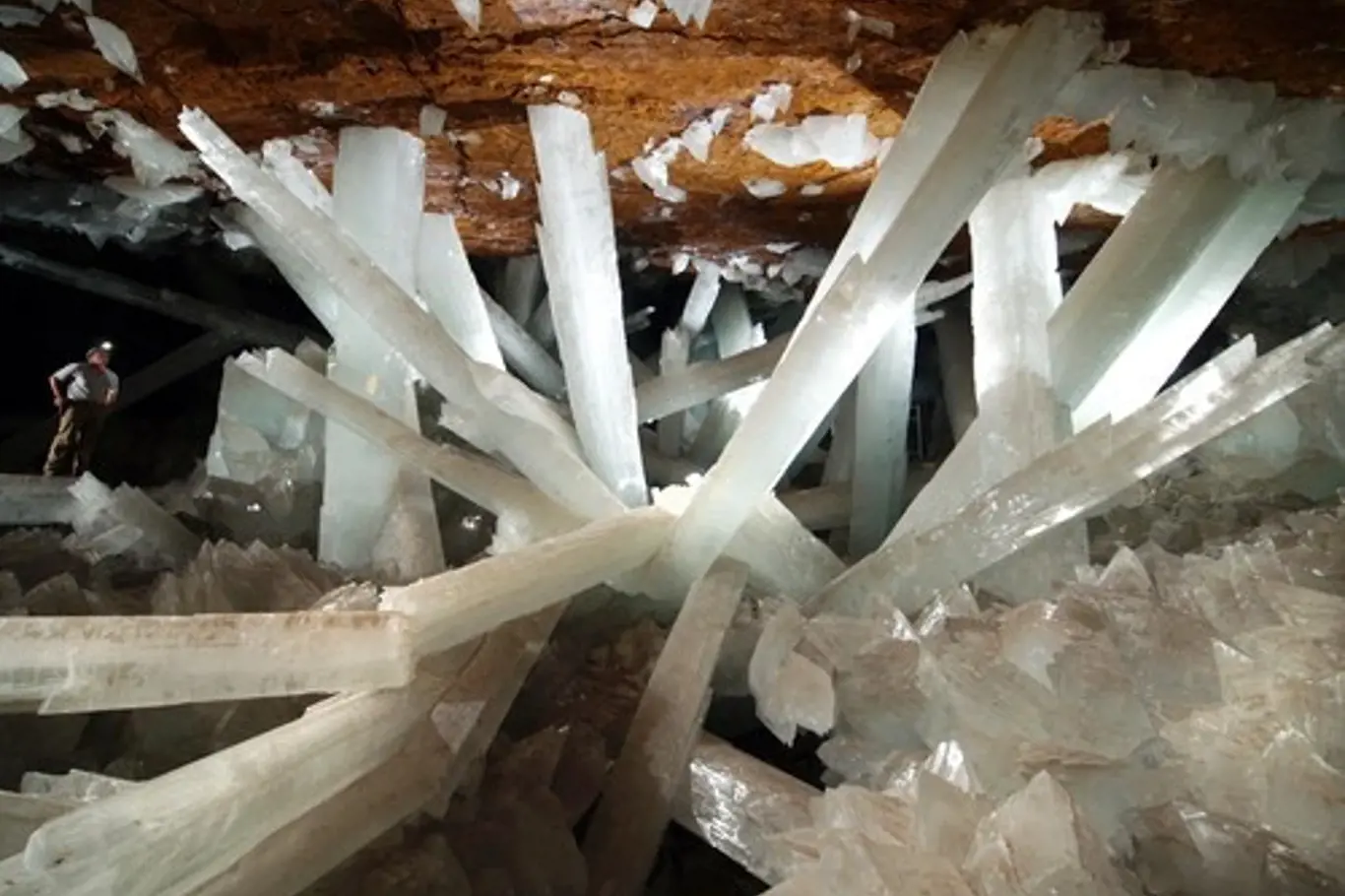 krystalová jeskyně, Mexiko